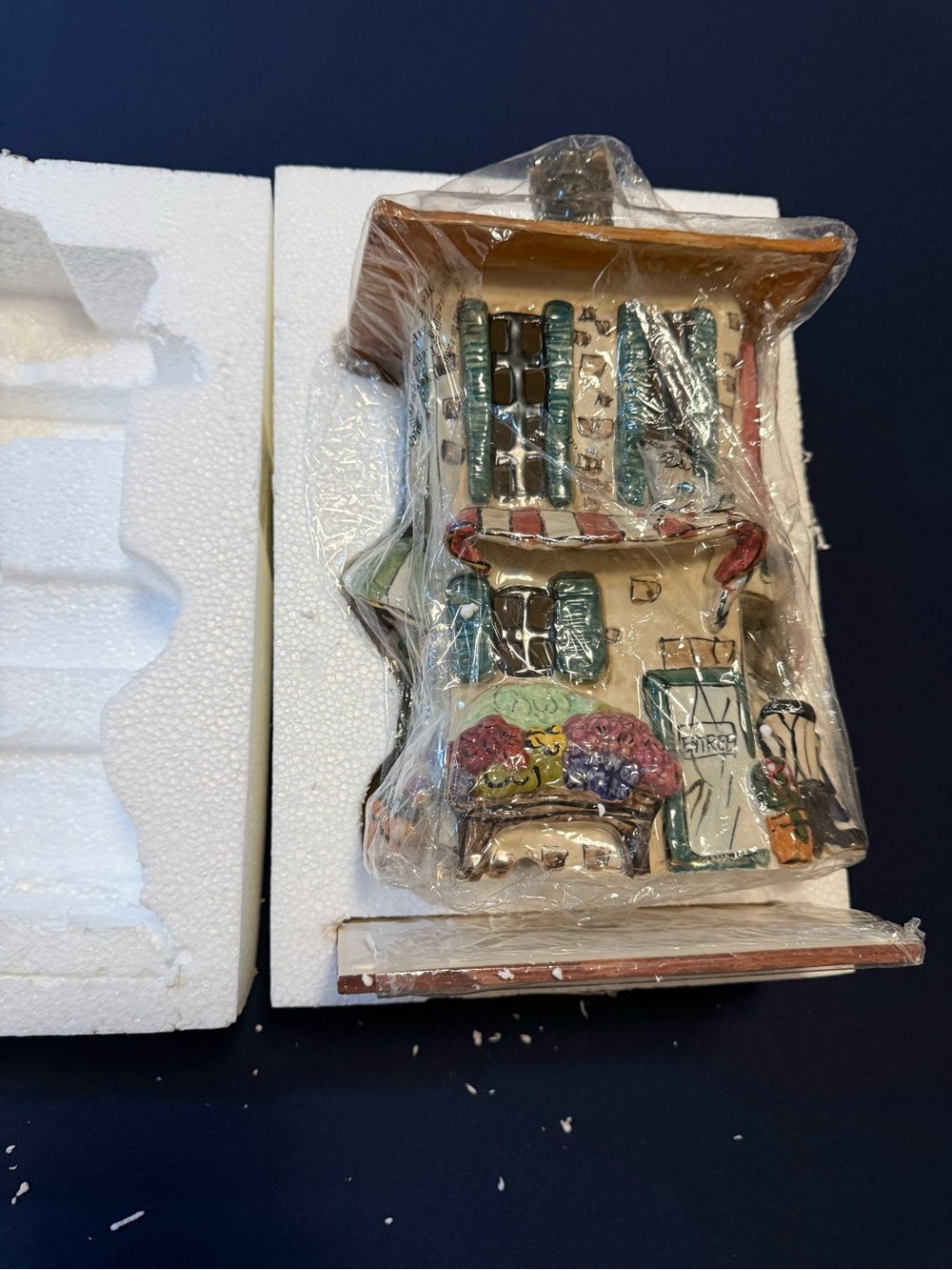 Blue Sky Clayworks Cafe French Chapeaux Fleuriste Heather Goldminc Retired W/Box - Picture 3 of 11